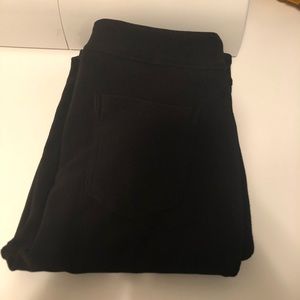 Black high-waist Jeggings